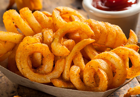 Mango's Crewe curly fries